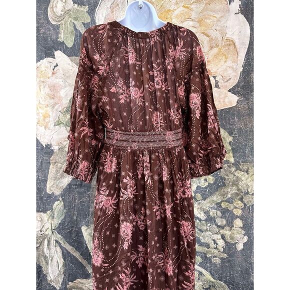 New Free People Golden Hour Maxi Dress size Medium - Picture 7 of 8